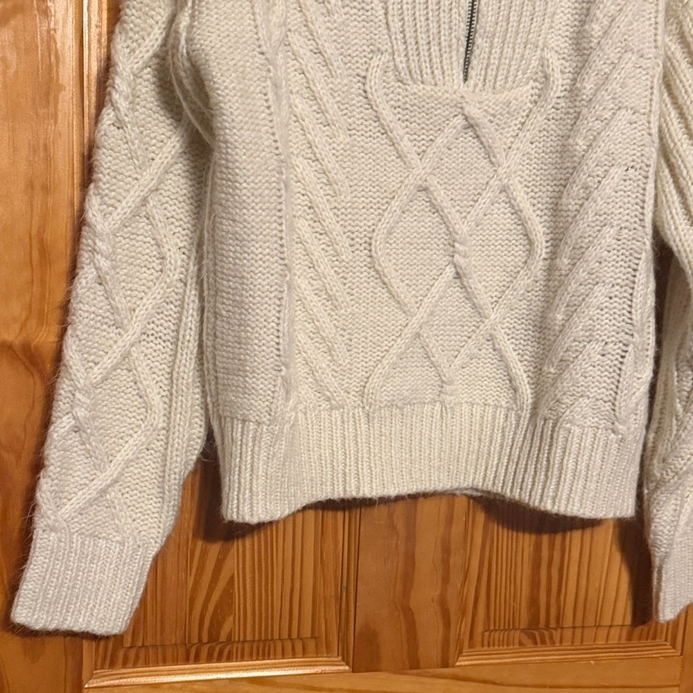 Sanctuary Cream Cable Knit Sweater - Picture 4 of 10